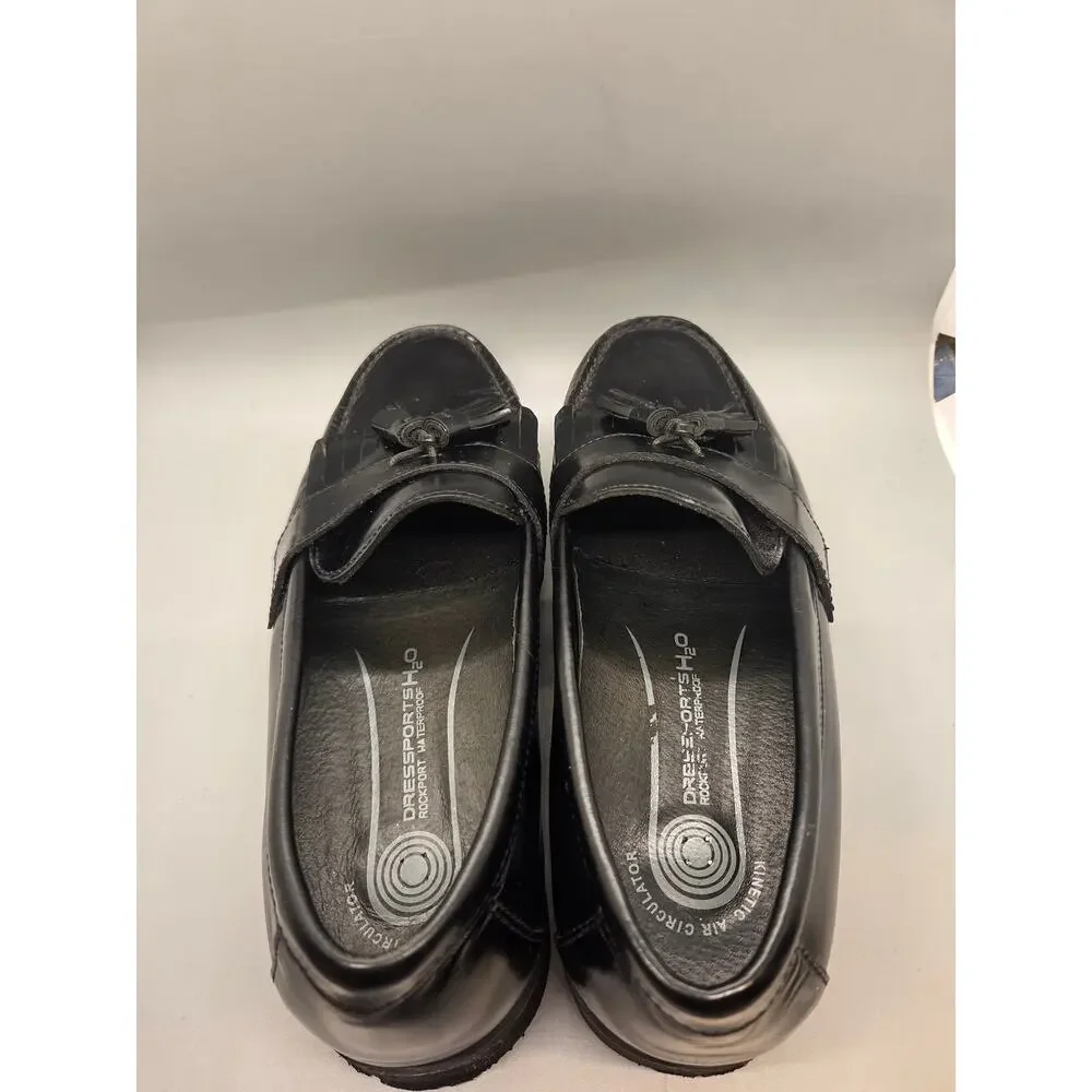 Rockport Dressport H2O Waterproof Leather Tassel Loafers Men’s Size 9M